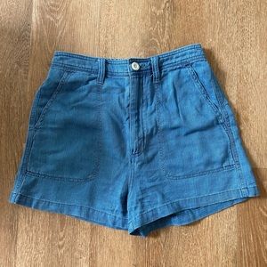 Madewell Denim Camper Shorts XS